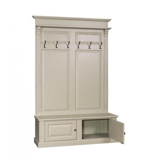 provensalsky styl nabytok predsien stena skrina vesak ulozisko na topanky masiv mediteranske sive bezove unikatny taliansky toskansky obyvacka chata balaton renovacia ulozisko na topanky.jpg